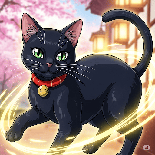 The Black Cat of Fortune